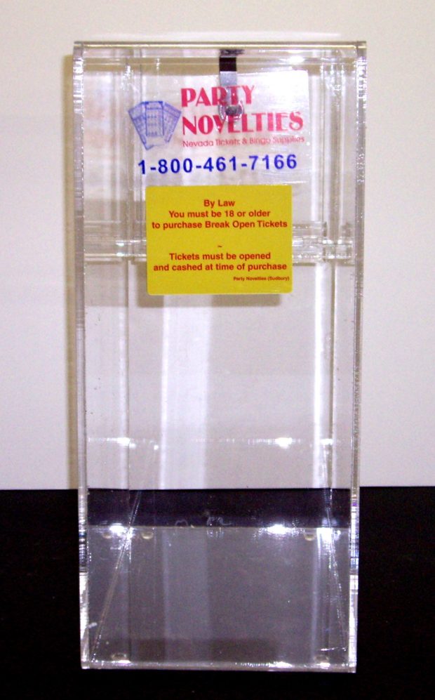 Acrylic Containers PARTY NOVELTIES